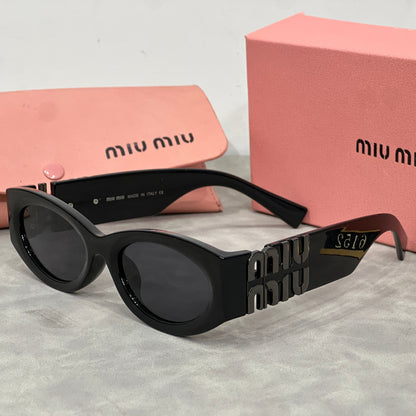 MM Cat Eye Sunglasses with Logo