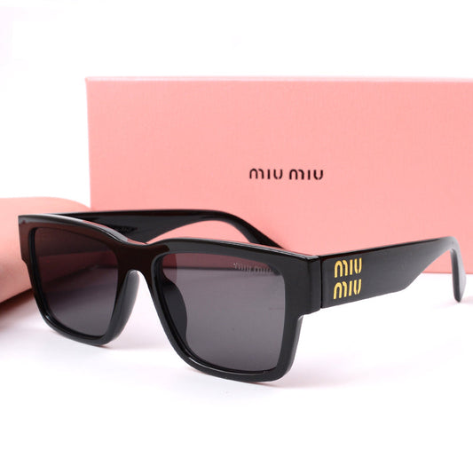 MM Rectangular Sunglasses with Logo