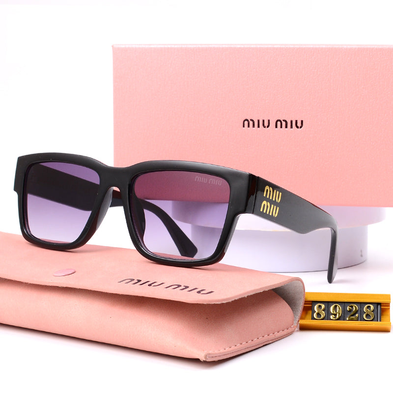 MM Rectangular Sunglasses with Logo