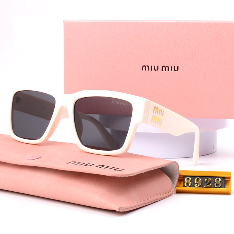 MM Rectangular Sunglasses with Logo