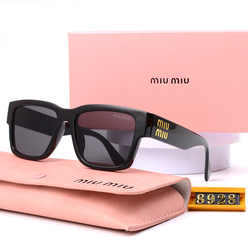 MM Rectangular Sunglasses with Logo