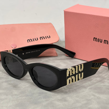 MM Cat Eye Sunglasses with Logo