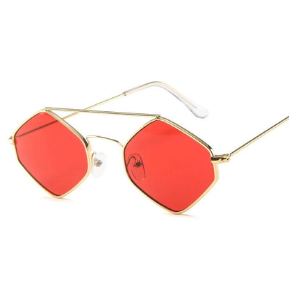 Elegant Metal Sunglasses for Women