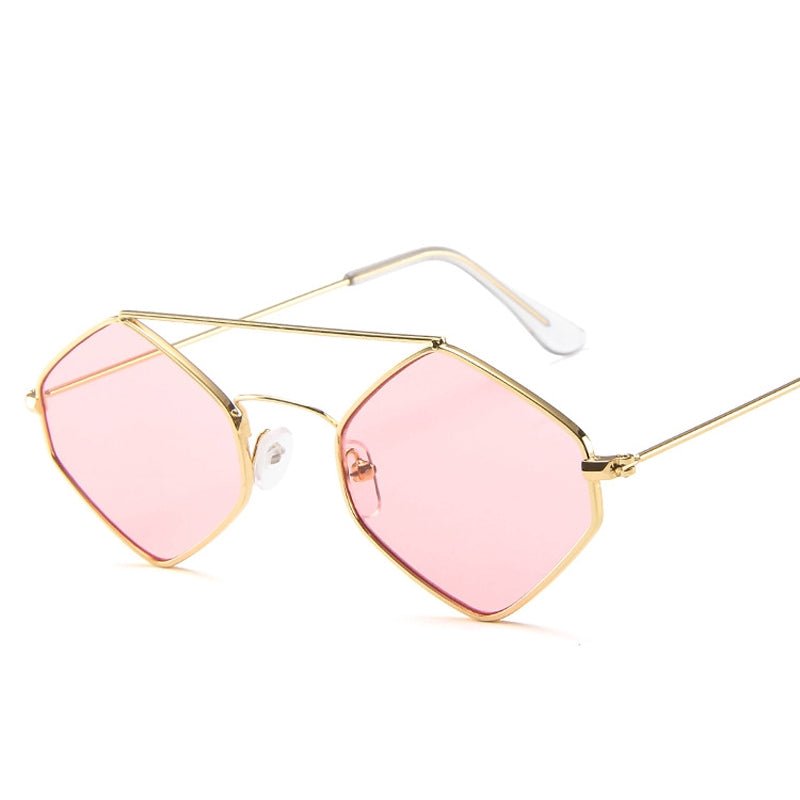 Elegant Metal Sunglasses for Women