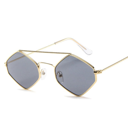 Elegant Metal Sunglasses for Women