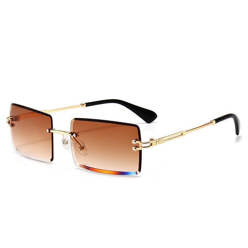 European Style Rectangular Sunglasses for Women