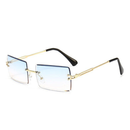 European Style Rectangular Sunglasses for Women